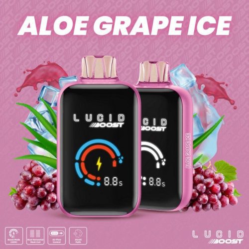 Aloe Grape Ice Lucid Boost Vape