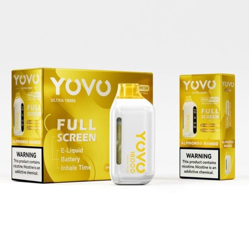 Alphonso Mango Yovo Ultra 18000 Disposable Vape