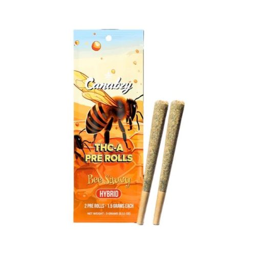 Bee Saucy Hybrid Canabzy THCA Pre Roll Joints THCA 1.5GM