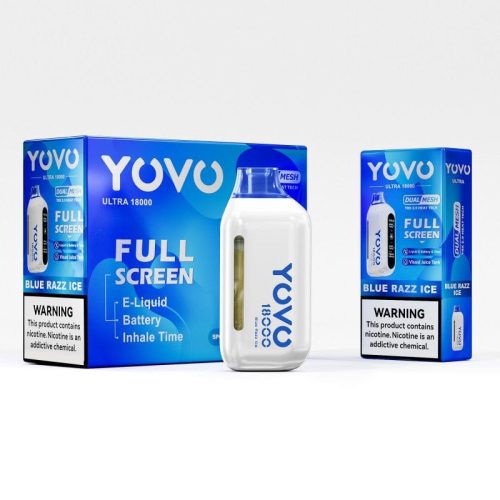 Blue Razz Ice Yovo Ultra 18000 Disposable Vape