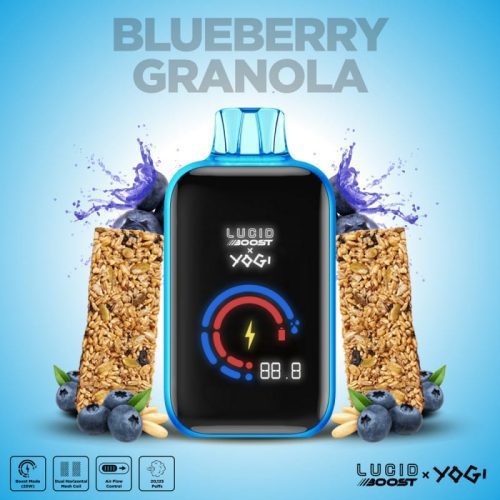 Blueberry Granola Lucid Boost Yogi Vape