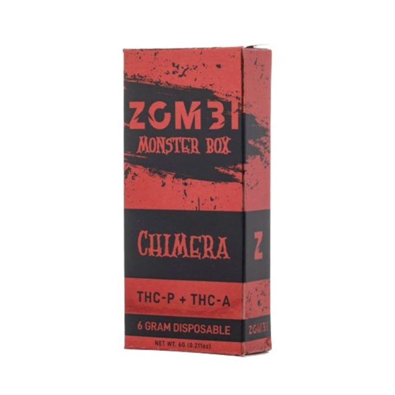 Chimera - Hybrid / Single Pack Zombi Monster Box Disposable THCA 6G Gram