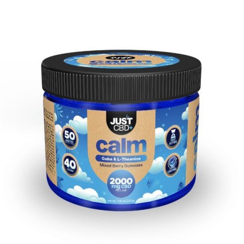 Mixed Berry Calm Just CBD Gummies 2000Mg 40 Count