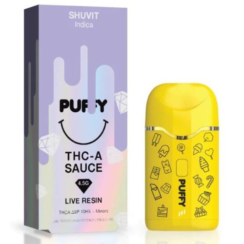 Shuvit - Indica Sweet Life Puffy Thca Disposable 4.5 Gram