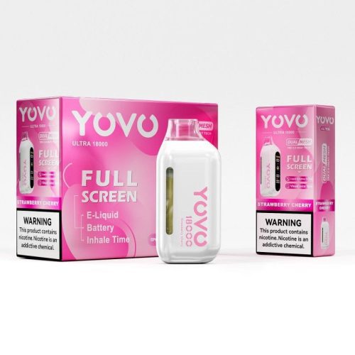 Strawberry Cherry Yovo Ultra 18000 Disposable Vape